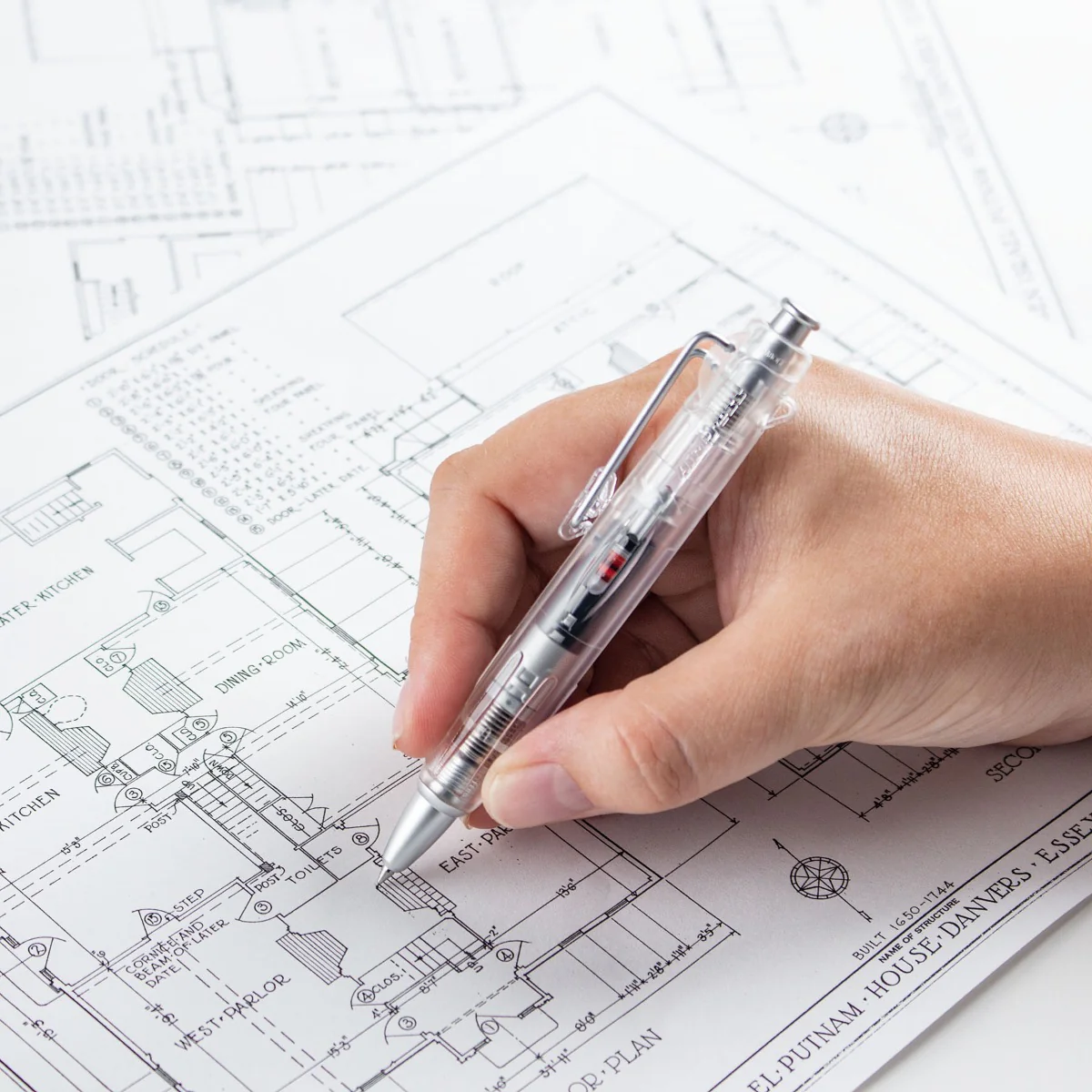 AirPress Ballpoint Pen, Clear - Image 8