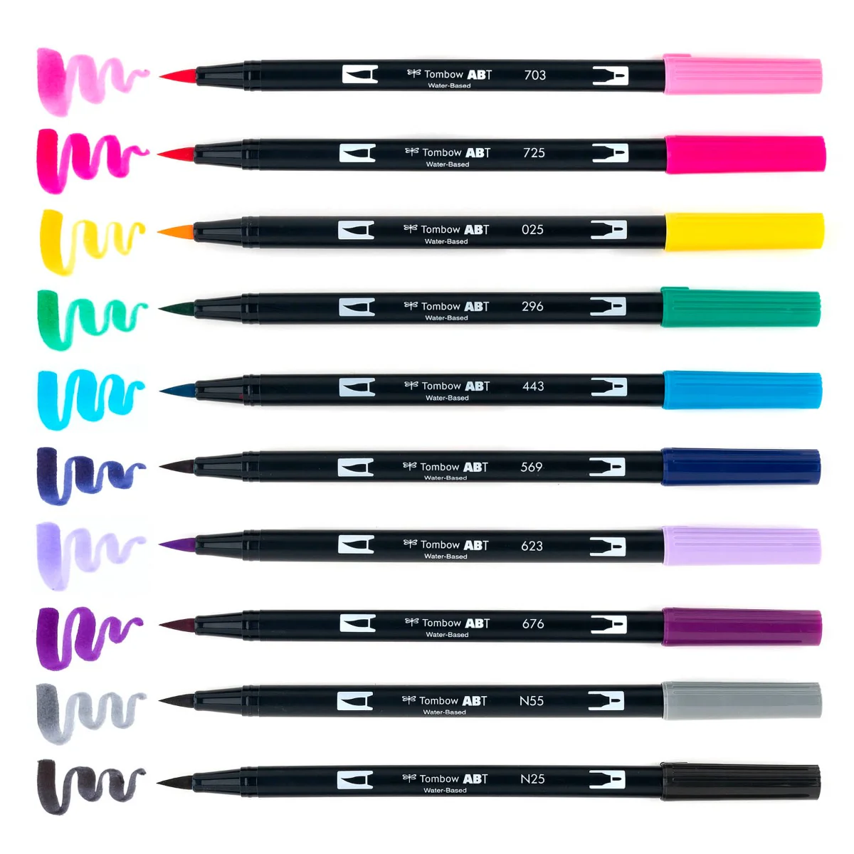 Dual Brush Pen Art Markers, Galaxy, 10-Pack - Image 5
