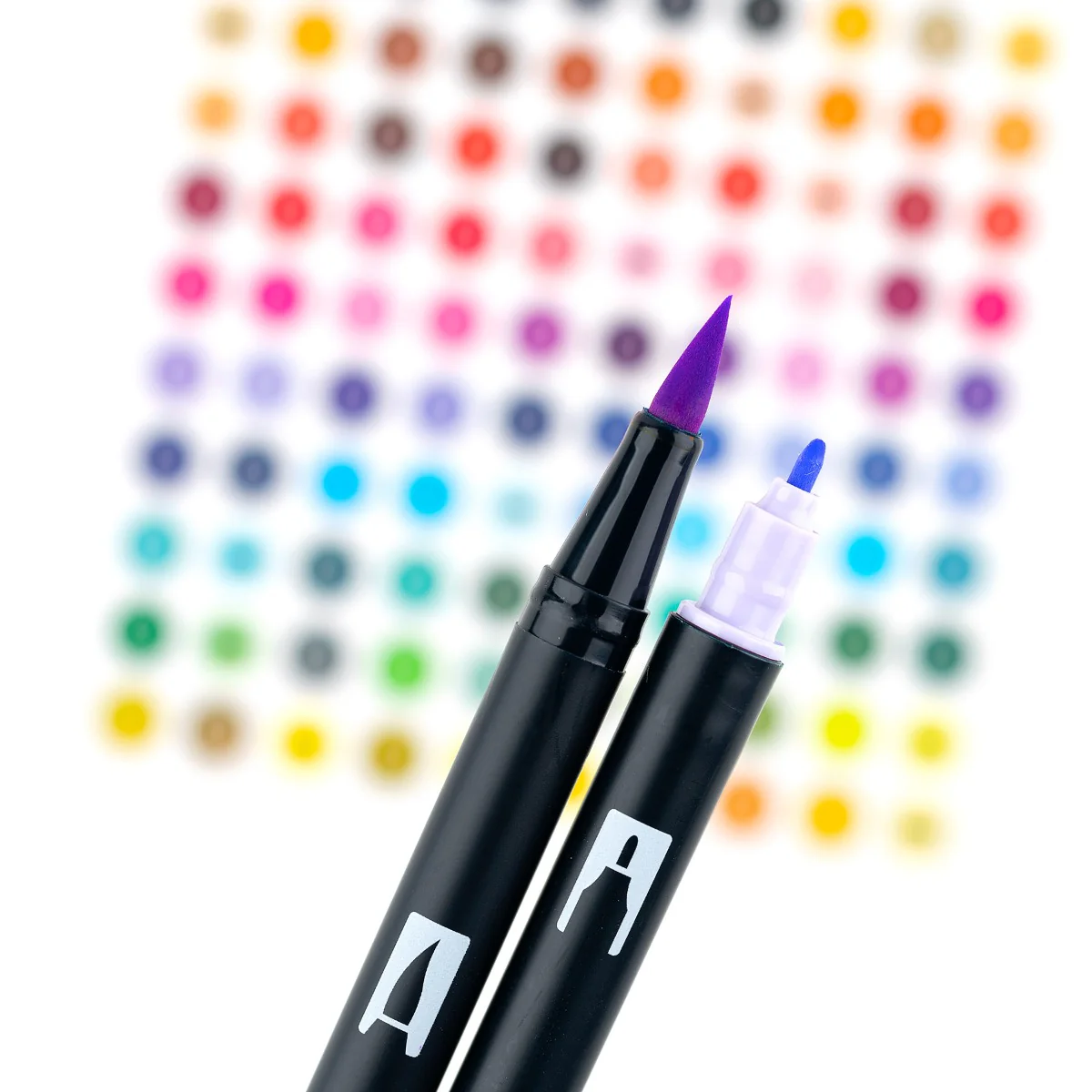 Dual Brush Pen Art Markers, Pastel, 10-Pack - Image 4