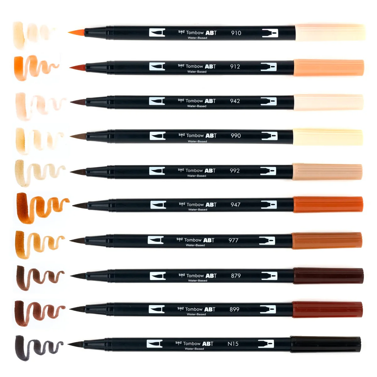 Dual Brush Pen Art Markers, Portrait, 10-Pack - Image 5