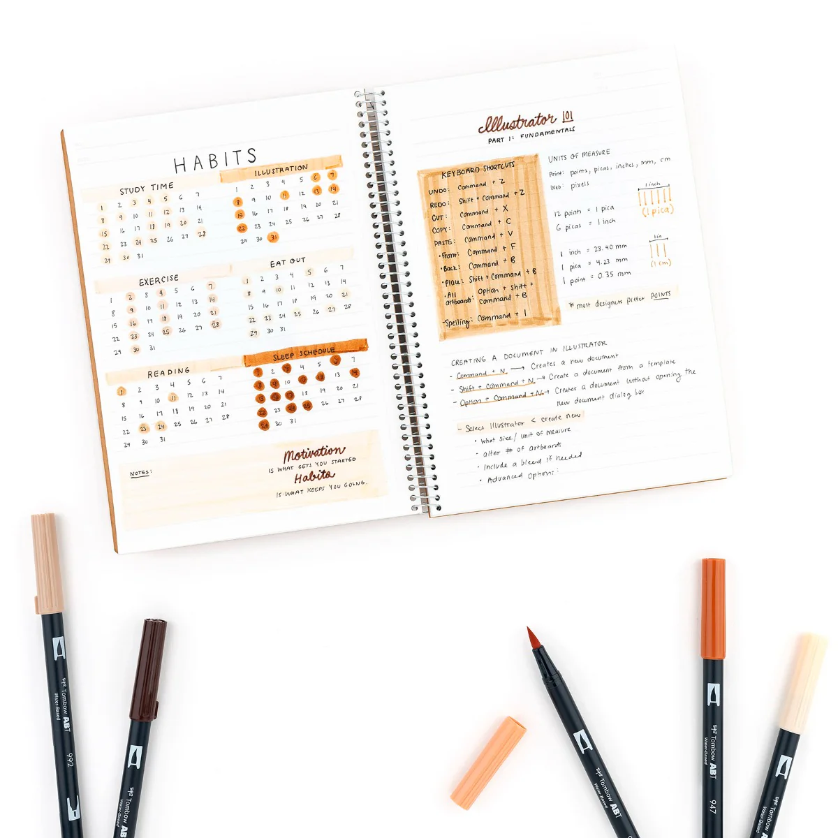 Dual Brush Pen Art Markers, Portrait, 10-Pack - Image 9