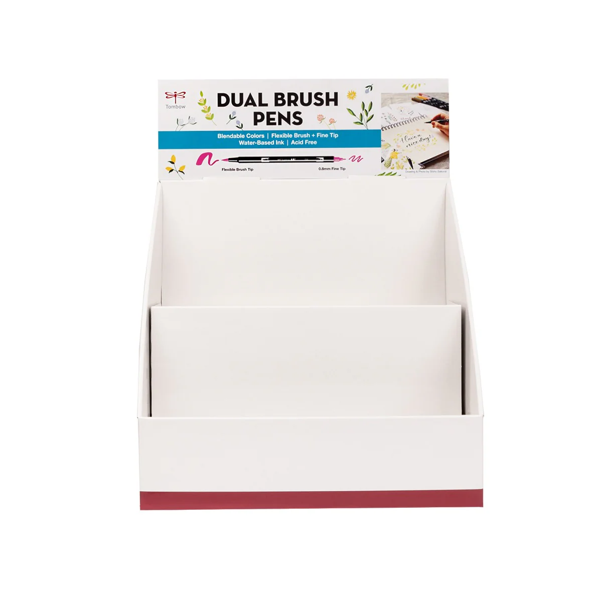 Dual Brush Pen Tabletop Display - Image 6