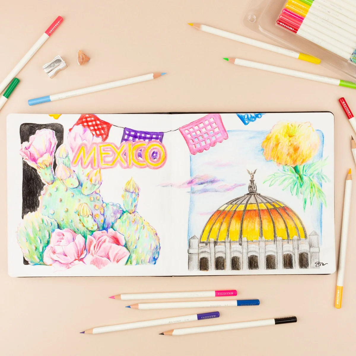 Irojiten Colored Pencil Set, Vivid - Image 3