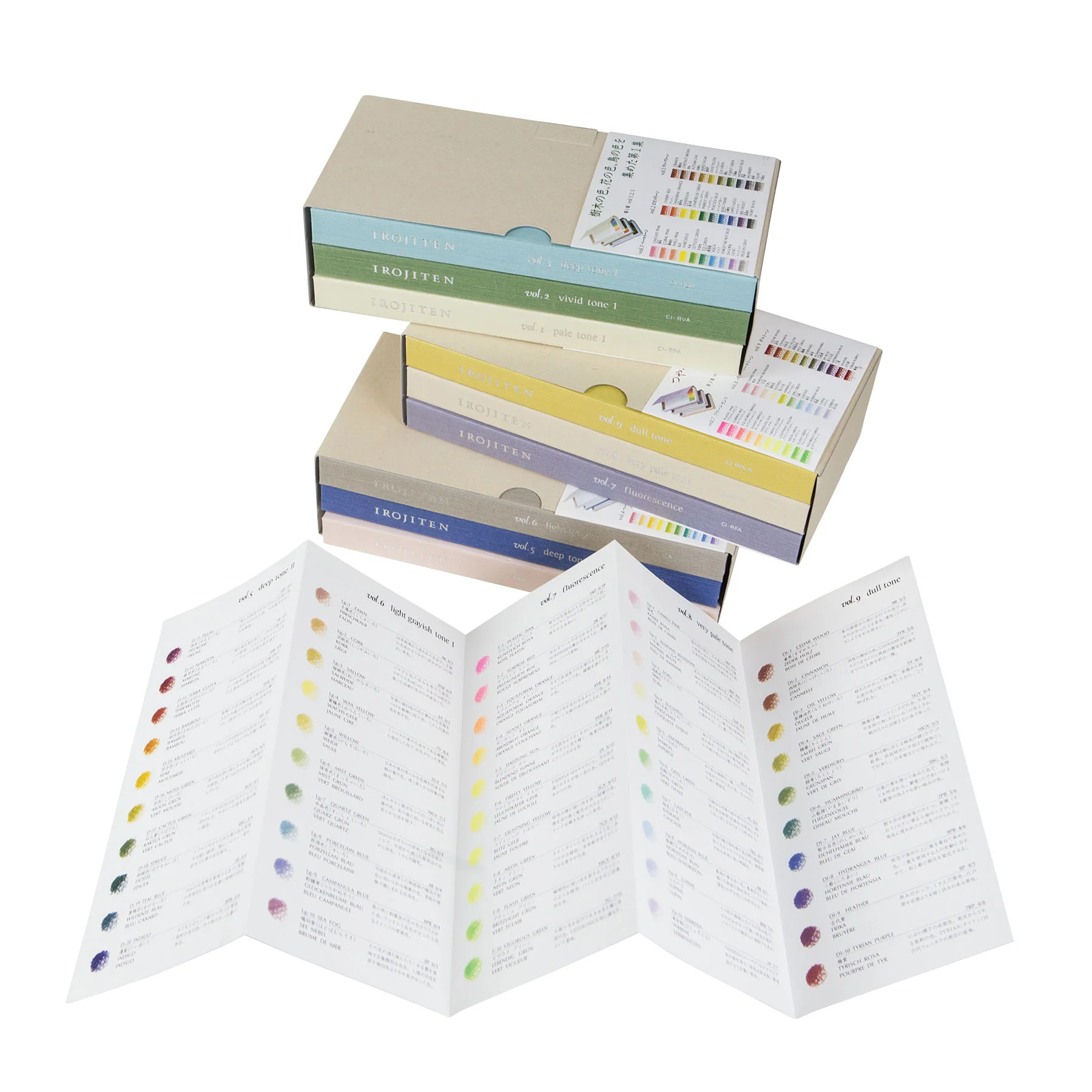 Irojiten Colored Pencils Dictionary, Seascape - Image 7